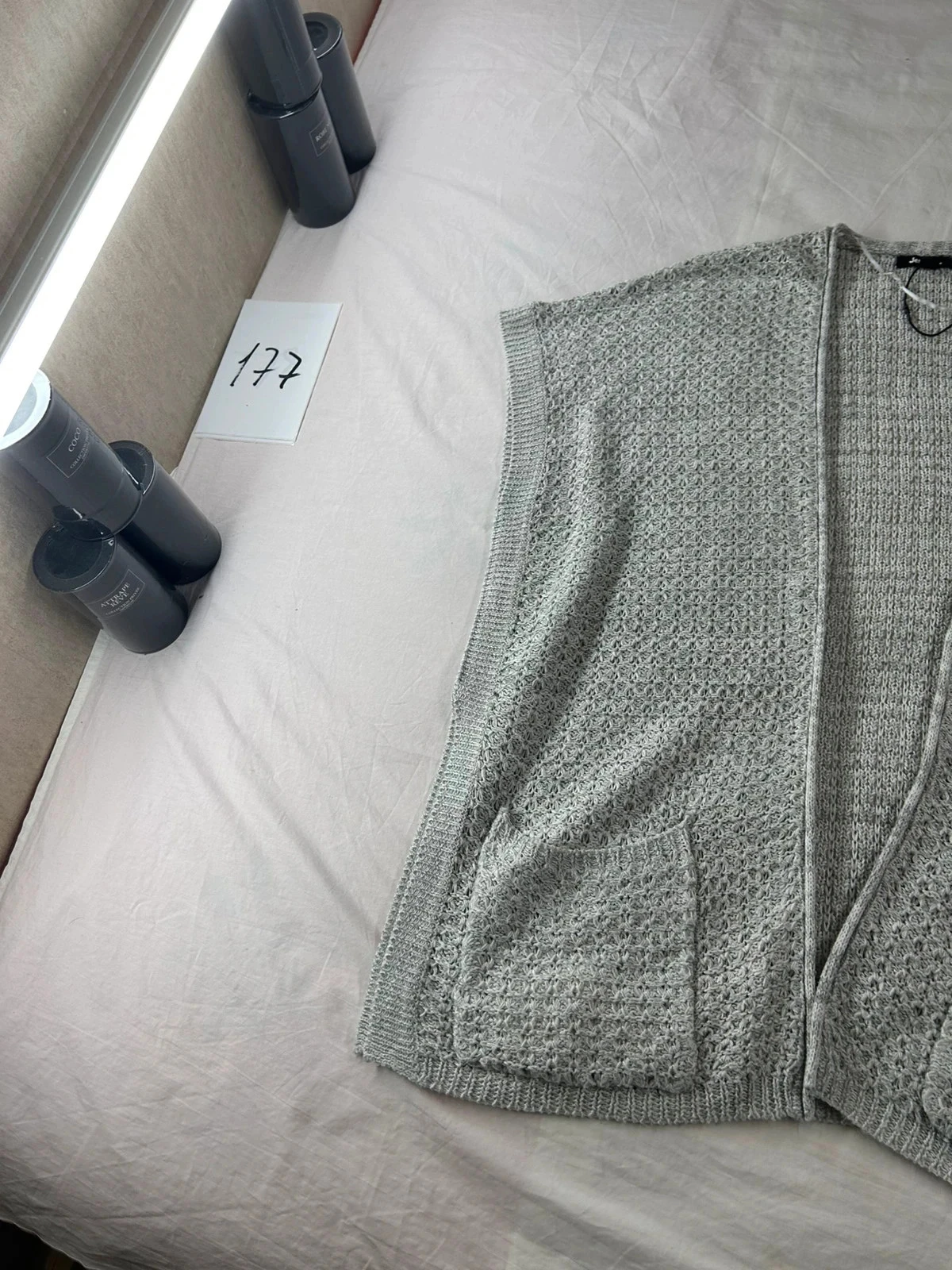 Chaleco cardigan blanco crema Jennyfer – photo 3